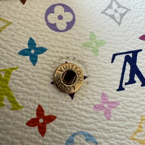 RARE Louis Vuitton Murakami Pochette Porte-Monnaie Wallet - Picture 8 of 8